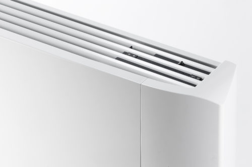 Produktbilde: Viftekonvektor Bi2 Smart hjørnedetalj